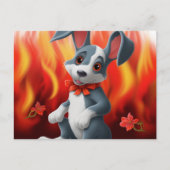 Carte Postale Chien Cute (Devant)