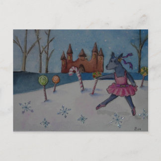 Carte Postale chien de bétail sugarplum