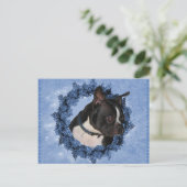 Carte Postale Chien de Boston Terrier (Debout devant)
