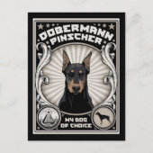 Carte Postale Chien de choix (Devant)