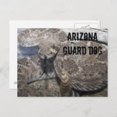 Carte Postale Chien de la Garde de l'Arizona (Devant / Derrière)