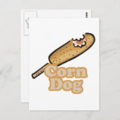 Carte Postale chien de maïs (Devant / Derrière)
