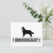 Carte Postale Chien de montagne bernois (Debout devant)