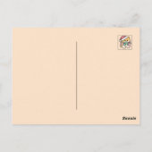 Carte Postale Chien de Noël mignon - Yappy Howlidays (Dos)