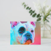 Carte Postale Chien de Paris (Debout devant)