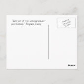 Carte Postale Chien de rêve (Dos)