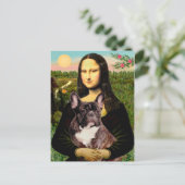 Carte Postale Chien de taureau français (br10) - Mona Lisa (Debout devant)