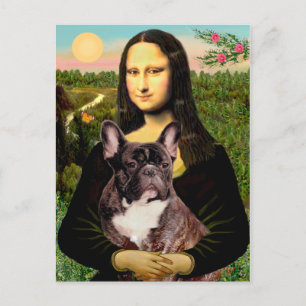 Carte Postale Chien de taureau français (br10) - Mona Lisa