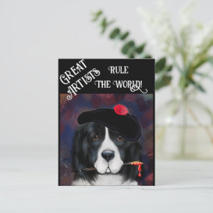 Carte Postale Chien de Terre-Neuve
