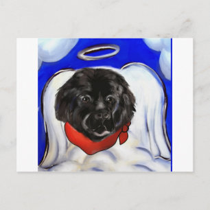 Carte Postale Chien de Terre-Neuve