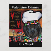 Carte Postale Chien de Terre-Neuve (Devant)