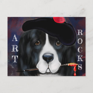 Carte Postale Chien de Terre-Neuve