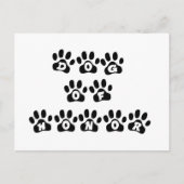 Carte Postale Chien d'honneur (Devant)