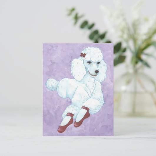 Carte Postale Chien Diva (Debout devant)