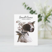 Carte Postale Chien d'oiseaux, chasse à la bécasse (Debout devant)