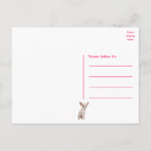 Carte Postale Chien Drôle Chiot Mignon Anniversaire Chihuahua (Dos)