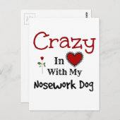 Carte Postale Chien du réseau (Devant / Derrière)