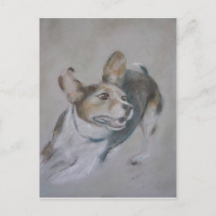 Carte Postale Chien écarlate : Exécution