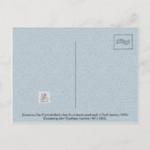 Carte Postale Chien Esquimaux (Canis familiaris) de l'Amérique d (Dos)