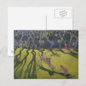 Carte Postale Chien et singe 1998 (Devant / Derrière)