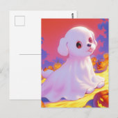 Carte Postale Chien fantôme (Devant / Derrière)