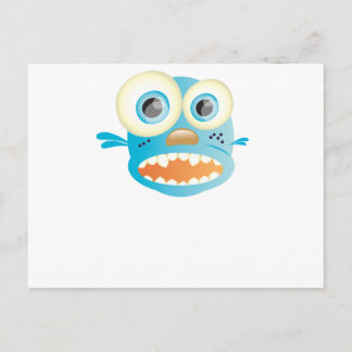 Carte Postale chien fou