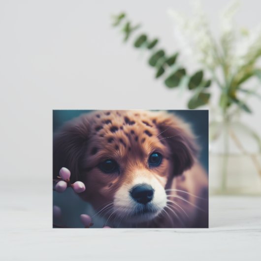 Carte Postale Chien Guépard (Debout devant)