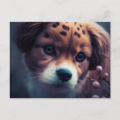 Carte Postale Chien Guépard (Devant)