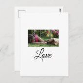 Carte Postale Chien maman amour ajouter nom texte nom de animal  (Devant / Derrière)