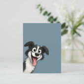 Carte Postale Chien Mignon (Debout devant)