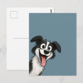 Carte Postale Chien Mignon (Devant / Derrière)