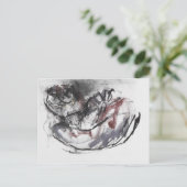 Carte Postale Chien Otter (Debout devant)