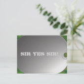 Carte Postale Chien Tag style camo (Debout devant)