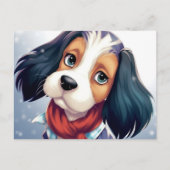 Carte Postale Chien Triste (Devant)