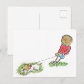 Carte Postale Chien Walker (Devant / Derrière)