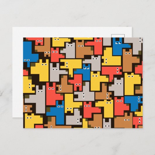 Carte Postale Chiens (Devant / Derrière)