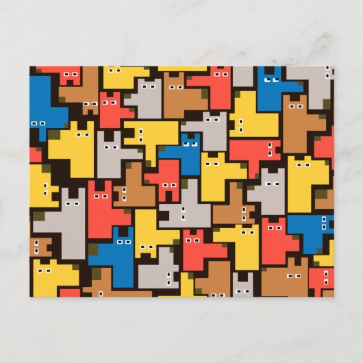 Carte Postale Chiens (Devant)