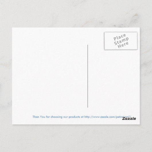 Carte Postale Chiens adoptés (Dos)