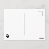 Carte Postale Chiens adorables (Dos)