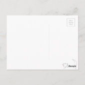 Carte Postale Chiens au Ciel (Dos)