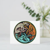 Carte Postale Chiens celtes (Debout devant)