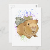 Carte Postale Chiens de Guinée (Devant / Derrière)