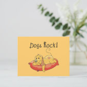 Carte Postale Chiens Rock Tshirts et cadeaux (Debout devant)