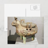 Carte Postale Chiffre animal sacrificiel 'hsi-ting' (Devant / Derrière)