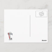 Carte Postale Chiffre de base Dentiste (Dos)