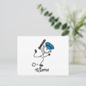 Carte Postale Chiffre de base Police (Debout devant)