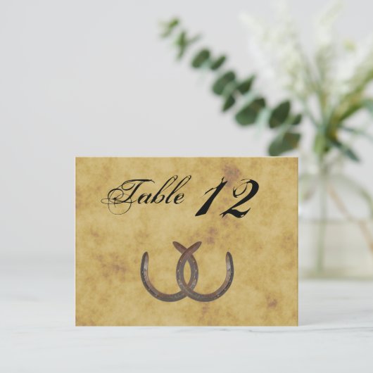 Carte Postale Chiffre de table de rousses en difficulté (Debout devant)