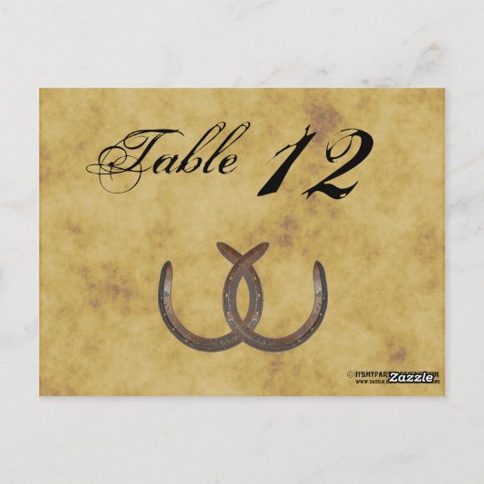 Carte Postale Chiffre de table de rousses en difficulté (Dos)