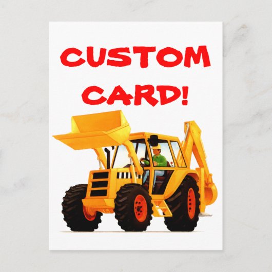 Carte Postale Chiffre jaune (Devant)