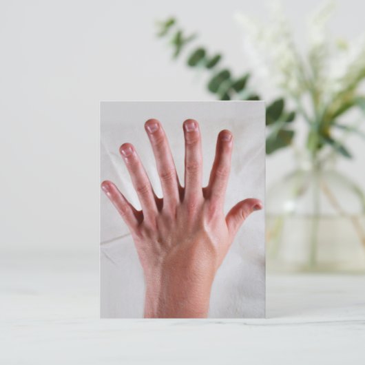 Carte Postale Chiffre supplémentaire (Debout devant)